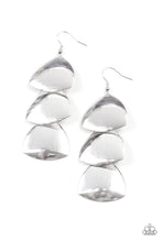 Load image into Gallery viewer, Modishly Metallic - Silver Earrings - Sabrinas Bling Collection