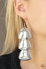Load image into Gallery viewer, Modishly Metallic - Silver Earrings - Sabrinas Bling Collection