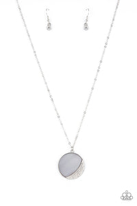 Oceanic Eclipse - Silver Necklace - Sabrina's Bling Collection