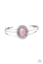 Load image into Gallery viewer, Prismatic Flower Patch - Pink Bracelet - Sabrina&#39;s Bling Collection