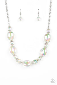 Prismatic Magic - Multi Iridescent Necklace - Sabrina's Bling Collection