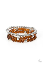 Load image into Gallery viewer, Prismatic Perceptions - Brown Bracelet - Sabrina&#39;s Bling Collection