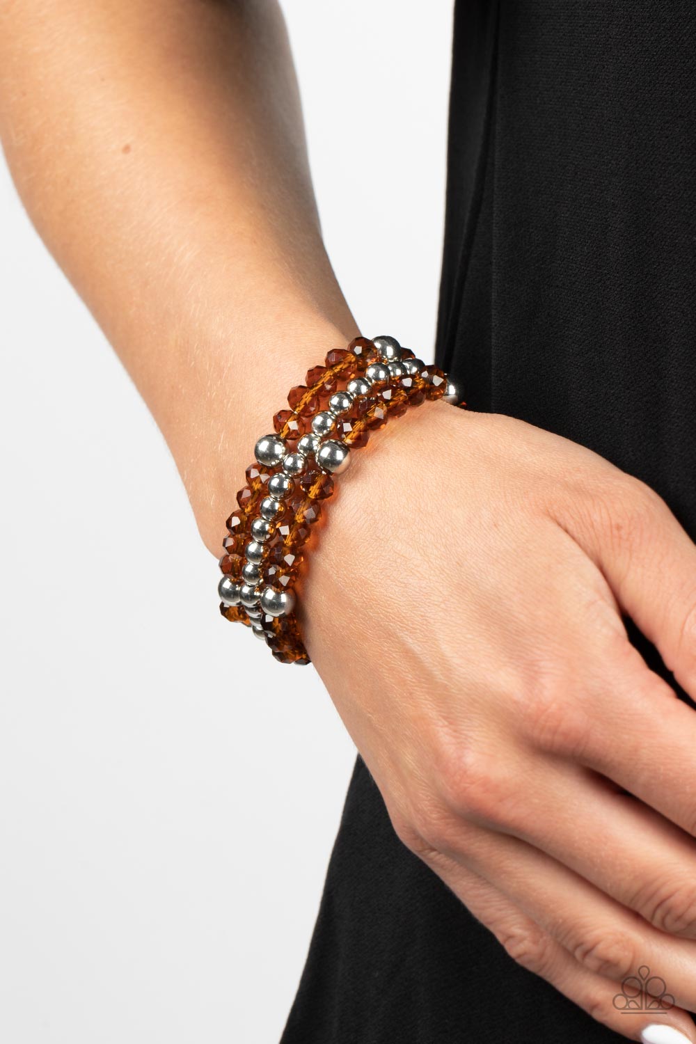 Prismatic Perceptions - Brown Bracelet - Sabrina's Bling Collection