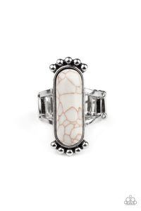 Ranch Relic - White Ring - Sabrina's Bling Collection