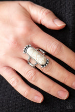 Load image into Gallery viewer, Ranch Relic - White Ring - Sabrina&#39;s Bling Collection