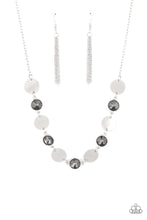 Load image into Gallery viewer, Refined Reflections - Silver Necklace - Sabrina&#39;s Bling Collection