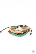 Load image into Gallery viewer, STACK To Basics - Blue Bracelet - Sabrina&#39;s Bling Collection