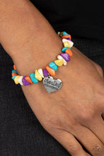 Load image into Gallery viewer, Stony-Hearted - Multi Stone Inspirational Bracelet - Sabrinas Bling Collection