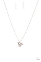 Load image into Gallery viewer, Super Mom - White &quot;Mom&quot; Charm Necklace - Sabrina&#39;s Bling Collection