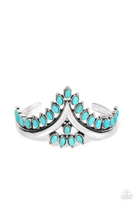 Teton Tiara - Blue Turquoise Bracelet - Sabrinas Bling Collection