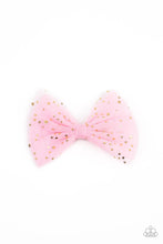 Load image into Gallery viewer, Twinkly Tulle - Pink Bow Hair Clip - Sabrina&#39;s Bling Collection