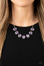 Load image into Gallery viewer, Unleash Your Sparkle - Purple Rhinestone Necklace - Sabrina&#39;s Bling Collection