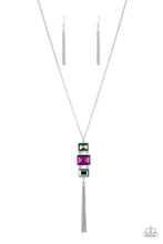 Load image into Gallery viewer, Uptown Totem - Pink Rhinestone Necklace - Sabrina&#39;s Bling Collection