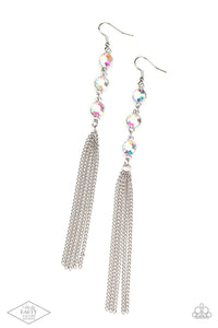 Moved To TIERS - Multi Iridescent Earrings - Life of the Party