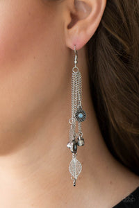 A Natural Charmer - Blue Earrings - Sabrina's Bling Collection