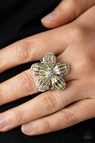 Botanical Ballroom - Yellow Ring - Sabrina's Bling Collection