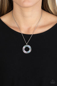 Clique Couture - Multi Iridescent Necklace - Sabrinas Bling Collection