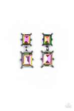 Load image into Gallery viewer, Cosmic Queen - Multi Oil Spill Earrings - Sabrina&#39;s Bling Collection