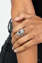 Load image into Gallery viewer, Dining with Royalty - Purple Ring - Sabrina&#39;s Bling Collection