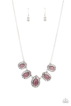 Load image into Gallery viewer, Everlasting Enchantment - Purple Necklace - Sabrina&#39;s Bling Collection