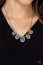 Load image into Gallery viewer, Everlasting Enchantment - Purple Necklace - Sabrina&#39;s Bling Collection