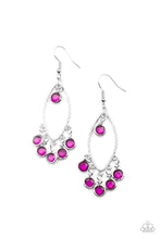Load image into Gallery viewer, Glassy Grotto - Purple Earrings - Sabrina&#39;s Bling Collection