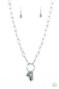 Inspired Songbird - Blue "Believe" Necklace - Sabrinas Bling Collection