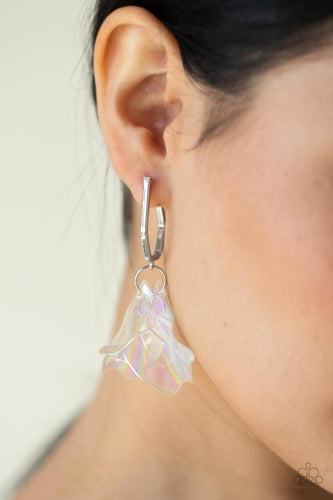 Jaw-Droppingly Jelly - Silver Earrings - Sabrina's Bling Collection