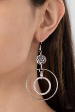 Load image into Gallery viewer, Mechanical Mecca - Silver Hammered Earrings - Sabrina&#39;s Bling Collection