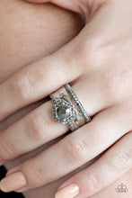 Load image into Gallery viewer, Modern Maven - Silver Ring - Sabrina&#39;s Bling Collection