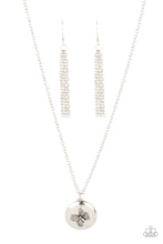 Load image into Gallery viewer, Monarch Meadow - Silver Butterfly Necklace - Sabrina&#39;s Bling Collection