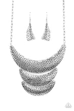 Load image into Gallery viewer, Moonwalk Magic - Silver Necklace - Sabrina&#39;s Bling Collection