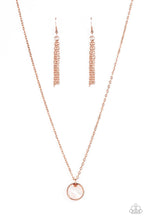 Load image into Gallery viewer, New Age Nautical - Copper &amp; White Shell Necklace - Sabrina&#39;s Bling Collection