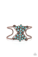 Load image into Gallery viewer, Pleasantly Plains - Copper &amp; Turquoise Bracelet - Sabrinas Bling Collection