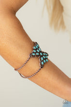 Load image into Gallery viewer, Pleasantly Plains - Copper &amp; Turquoise Bracelet - Sabrinas Bling Collection