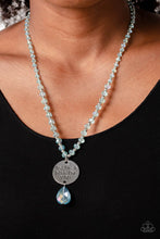 Load image into Gallery viewer, Priceless Plan - Blue Inspirational Necklace - Sabrinas Bling Collection