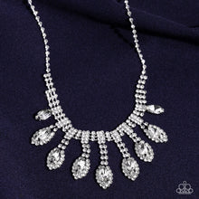 Load image into Gallery viewer, REIGNING Romance - White Necklace - November 2022 Life Of The Party - Sabrinas Bling Collection