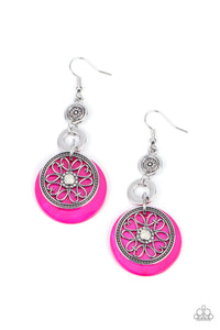 Royal Marina - Pink Earrings - Sabrina's Bling Collection