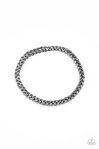 Products Setting The Pace - Black Cain Bracelet - Sabrina's Bling Collection