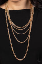 Load image into Gallery viewer, Top of the Food Chain - Gold Necklace - Sabrinas Bling Collection