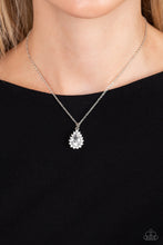 Load image into Gallery viewer, A Guiding SOCIALITE - White Rhinestone Necklace - Sabrinas Bling Collection