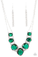 Load image into Gallery viewer, Absolute Admiration - Green Necklace - Sabrina&#39;s Bling Collection