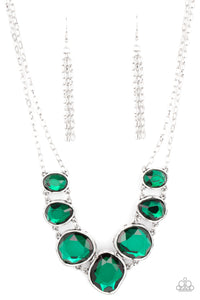 Absolute Admiration - Green Necklace - Sabrina's Bling Collection