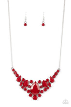 Load image into Gallery viewer, Bali Ballroom - Red Necklace - Sabrinas Bling Collection