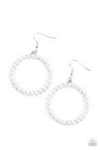 Load image into Gallery viewer, Can I Get A Hallelujah - White Pearl Earrings - Sabrina&#39;s Bling Collection