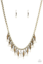 Load image into Gallery viewer, Cosmopolitan Couture - Brass Necklace - Sabrina&#39;s Bling Collection