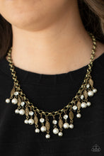 Load image into Gallery viewer, Cosmopolitan Couture - Brass Necklace - Sabrina&#39;s Bling Collection