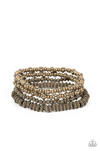 Country Charmer - Brass Bracelet - Sabrinas Bling Collection