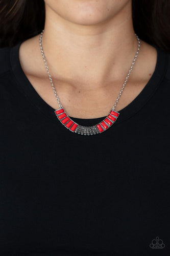 Coup de MANE - Red Necklace - Sabrina's Bling Collection