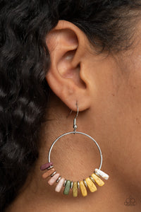 Earthy Ensemble - Multi Stone Earrings - Sabrina's Bling Collection